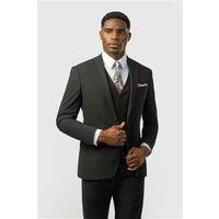 Limehaus Slim Fit Black Stretch Men's Suit Jacket