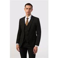 Limehaus Slim Fit Black Stretch Men's Suit Jacket