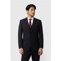 Limehaus Regular Fit Black Stretch Men's Suit Jacket