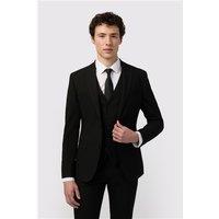 Limehaus Skinny Fit Black Stretch Men's Suit Jacket