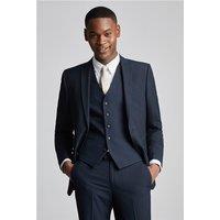 Limehaus Slim Fit Navy Blue Stretch Men's Suit Jacket