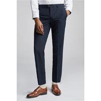 Limehaus Slim Fit Navy Blue Stretch Men's Trousers