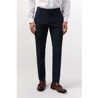 Limehaus Skinny Fit Navy Blue Stretch Men's Trousers