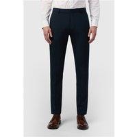 Limehaus Skinny Fit Navy Blue Stretch Men's Trousers