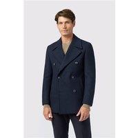 Melka Slim Fit Navy Blue Peacoat
