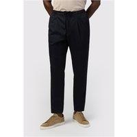 Melka Navy Blue Drawstring Men's Trousers