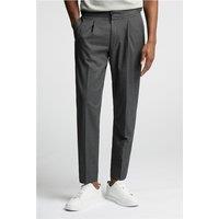 Melka Charcoal Grey Men's Trousers