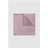 Limehaus Purple Pindot Pocket Square 0 Purple