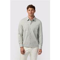 Melka Light Grey Jersey Overshirt