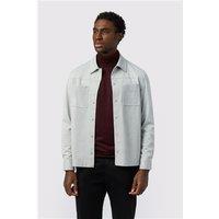 Melka Light Grey Jersey Overshirt