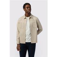 Melka Oatmeal Jersey Overshirt
