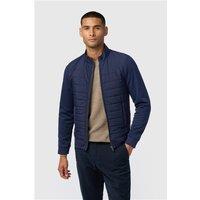 Melka Navy Blue Zip Through Jacket