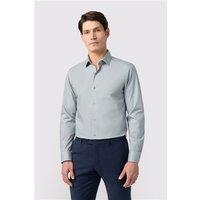 Limehaus Duck Egg Mens Shirt, Long Sleeve, Slim fit, Stretch Fabric
