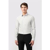 Limehaus White Mens Shirt, Long Sleeve, Slim fit
