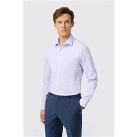 Limehaus Purple Mens Shirt, Long Sleeve, Slim fit, Stretch Fabric
