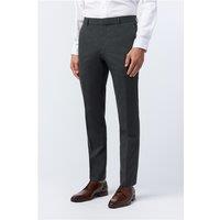 Limehaus Slim Fit Charcoal Grey Stretch Men's Trousers