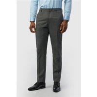 Limehaus Slim Fit Charcoal Grey Stretch Men's Trousers