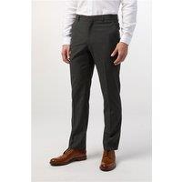 Limehaus Regular Fit Charcoal Grey Stretch Men's Trousers