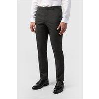 Limehaus Tailored Fit Grey Stretch Men's Trousers
