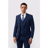 Limehaus Slim Fit Blue Stretch Men's Suit Jacket