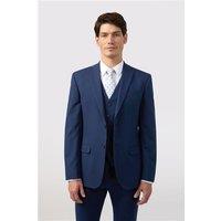 Limehaus Tailored Fit Blue Stretch Men's Suit Jacket
