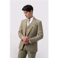 Alexandre Tailored Fit Sage Linen Men's Suit Jacket