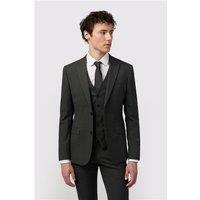 Limehaus Skinny Fit Charcoal Grey Stretch Men's Suit Jacket