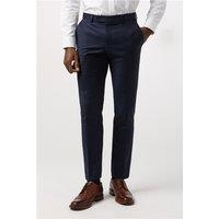 Alexandre Tailored Fit Navy Blue Stripe Men's Trousers