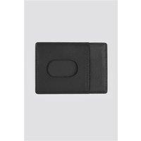 Sophos Black Leather Card Holder by Suit Direct