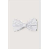 Limehaus White Satin Bow Tie White
