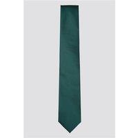 Limehaus Emerald Satin Tie Green by Suit Direct