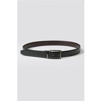Limehaus Smooth Reversible Black Belt
