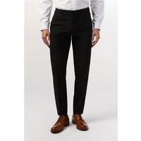 Limehaus Slim Fit Black Stretch Men's Trousers