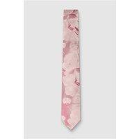 Antique Rogue Pink Summer Floral Tie Pink - Ideal For Weddings