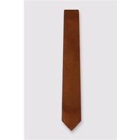 Antique Rogue Rust Knitted Tie Orange