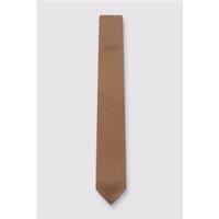 Antique Rogue Sand Knitted Tie Beige