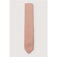 Antique Rogue Pink Knitted Tie Pink