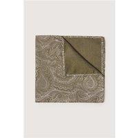 Antique Rogue Sea Green Paisley Pocket Square 0 Green