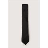 Alexandre Black Silk Tie Black