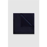 Alexandre Navy Blue Silk Pocket Square 0 Navy Blue