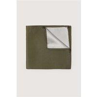 Alexandre Sage Silk Pocket Square 0 Green