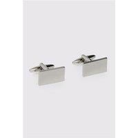 Limehaus Silver Rectangle Cufflinks