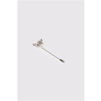Limehaus Stag Lapel Pin 0 Silver