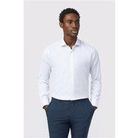 Alexandre White Mens Shirt, Long Sleeve, Tailored Fit