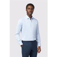 Alexandre Blue Mens Shirt, Long Sleeve, Tailored Fit