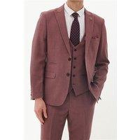 Marc Darcy Tailored Fit Monty Mauve Men's Suit Jacket