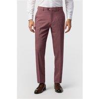 Marc Darcy Tailored Fit Monty Mauve Men's Trousers, Pink