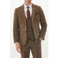 Marc Darcy Slim Fit Kris Tan Tweed Men's Suit Jacket