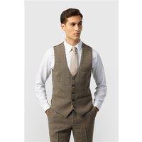 Marc Darcy Slim Fit Kris Tan Waistcoat