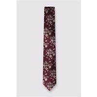 Antique Rogue Mulberry Busy Floral Tie Purple - Ideal For Weddings